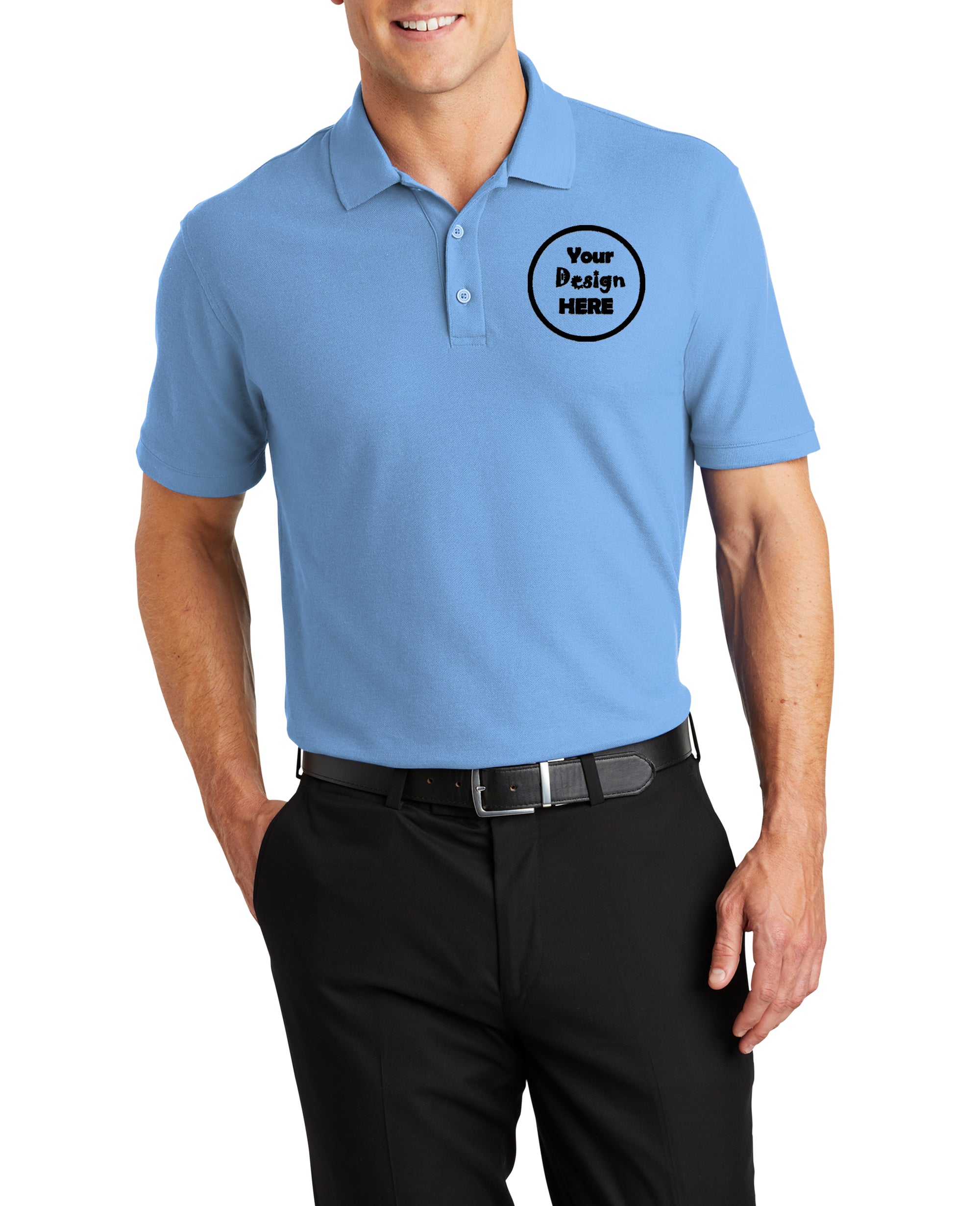 Port Authority® Essential Tall Pique Polo for men - Classic Comfort and Exceptional Value K100PRO1