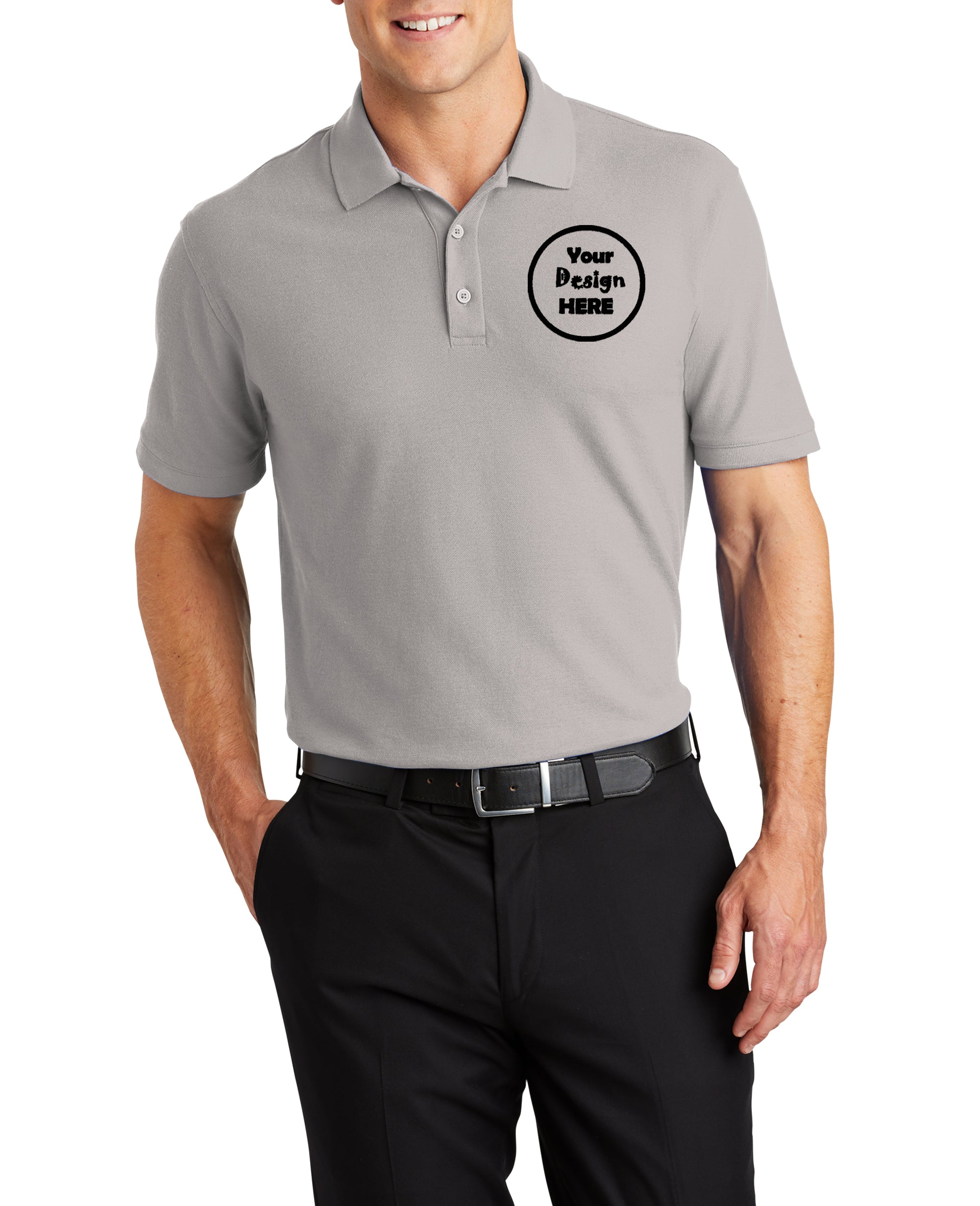 Port Authority® Essential Tall Pique Polo for men - Classic Comfort and Exceptional Value K100PRO1