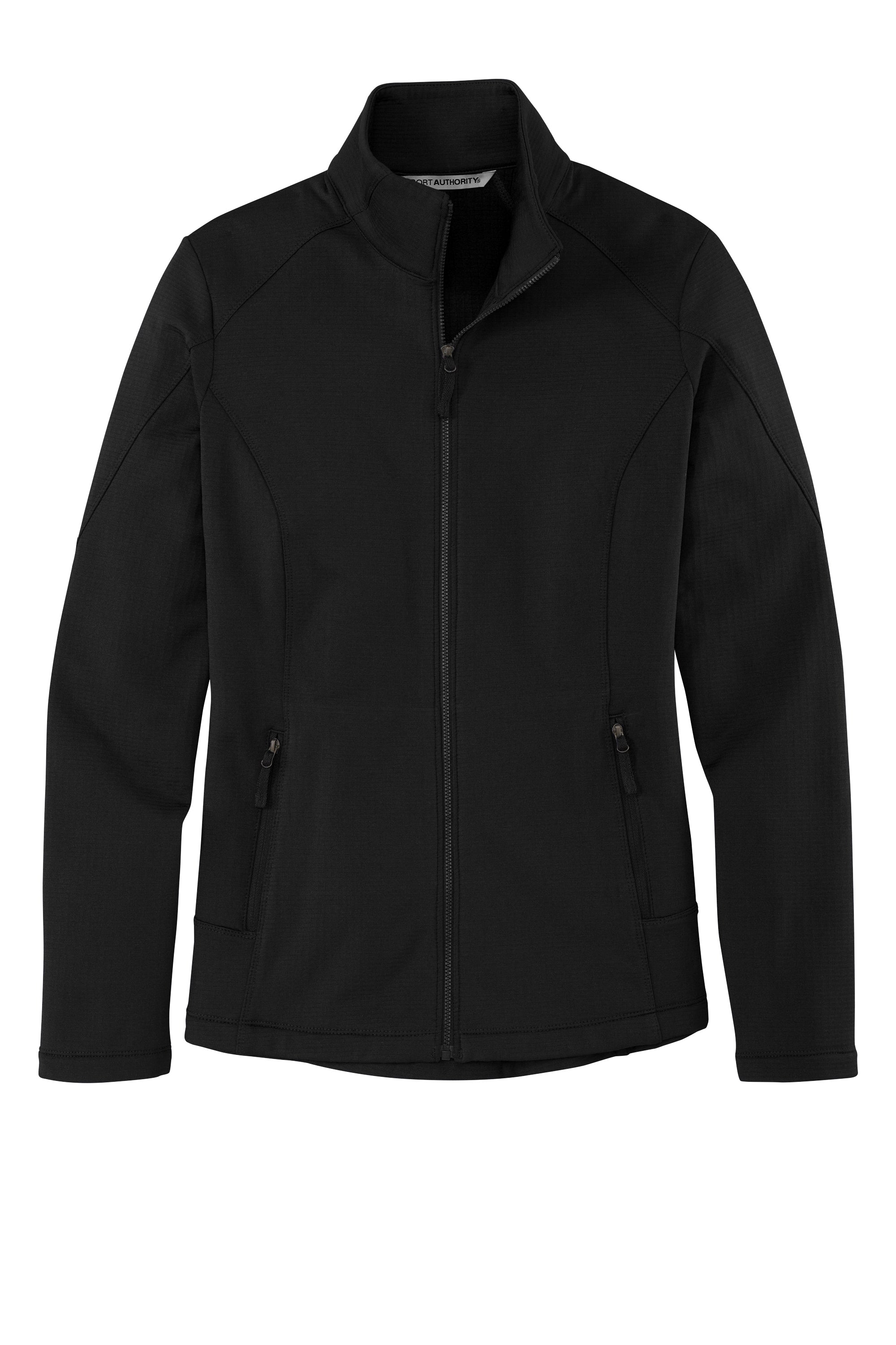 Port Authority Ladies Grid Fleece Jacket - Chic & Warm Outerwear