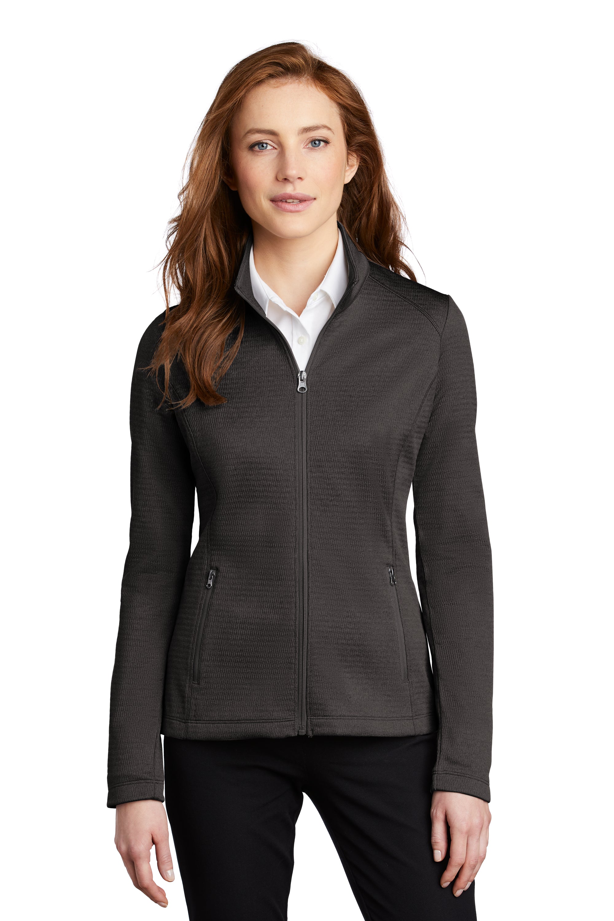 Diamond Heather Full-Zip Ladies Fleece Jacket by Port Authority®