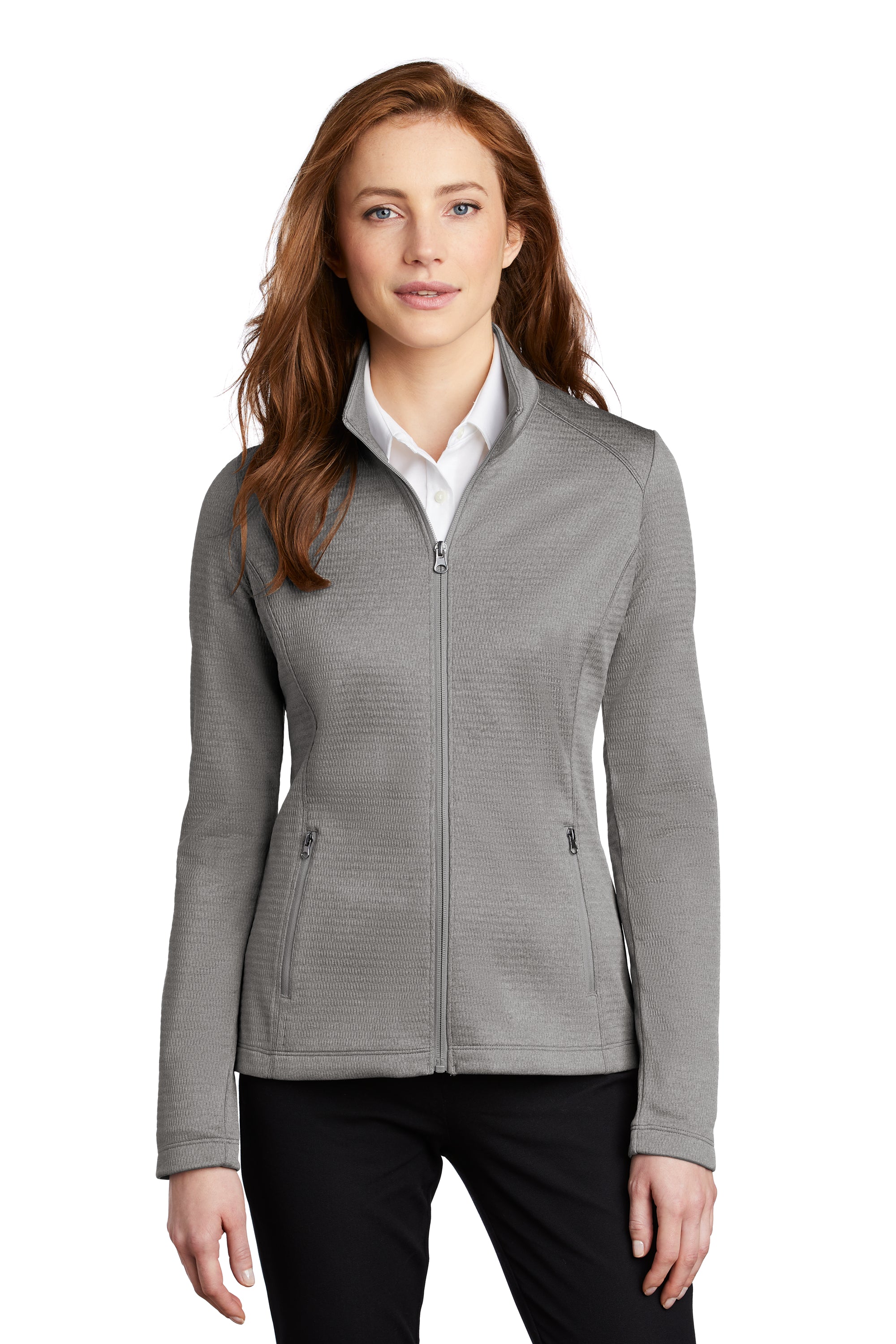 Diamond Heather Full-Zip Ladies Fleece Jacket by Port Authority®