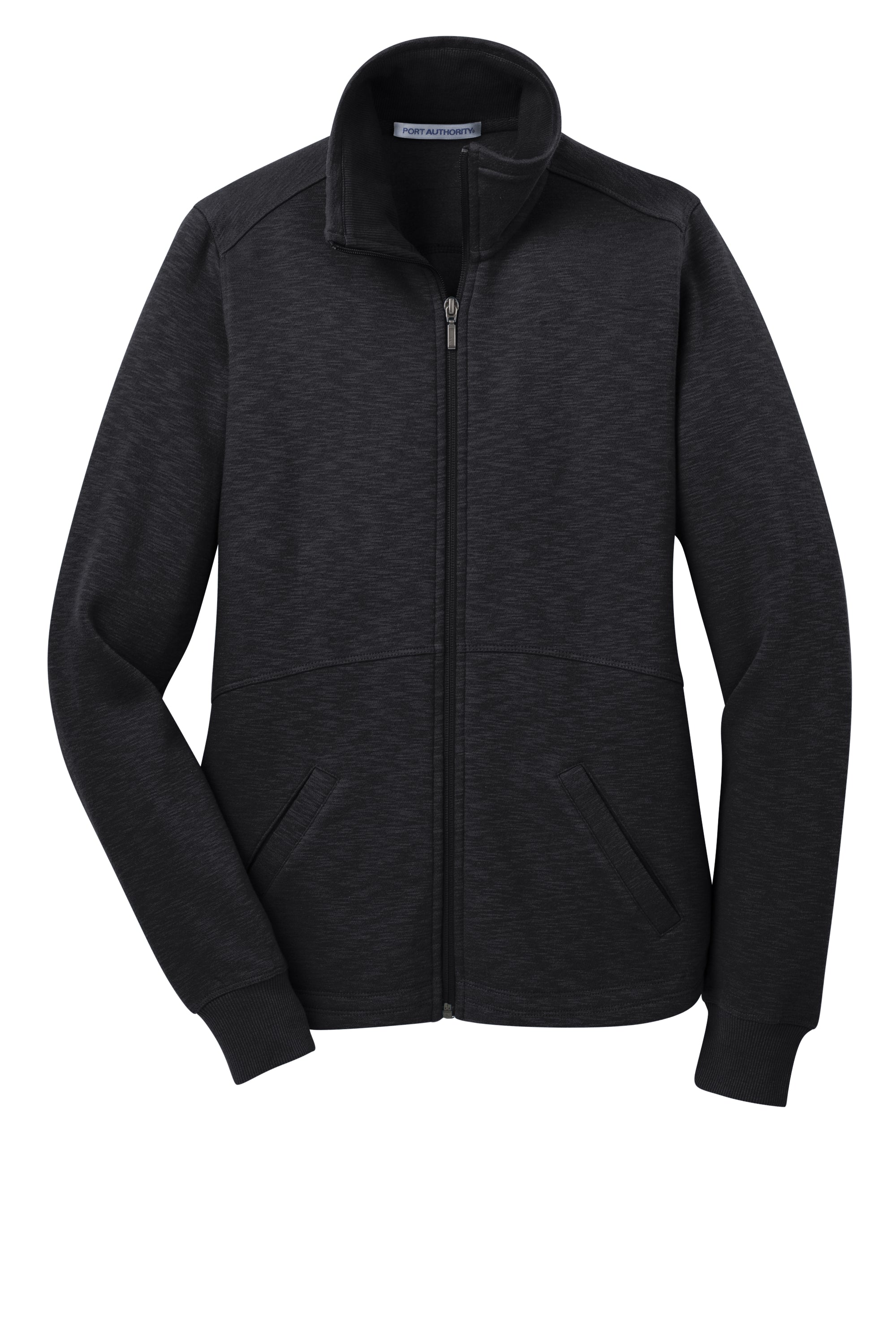 Redefined Ladies' Slub Fleece Full-Zip Jacket with Custom Embroidery by Port Authority®