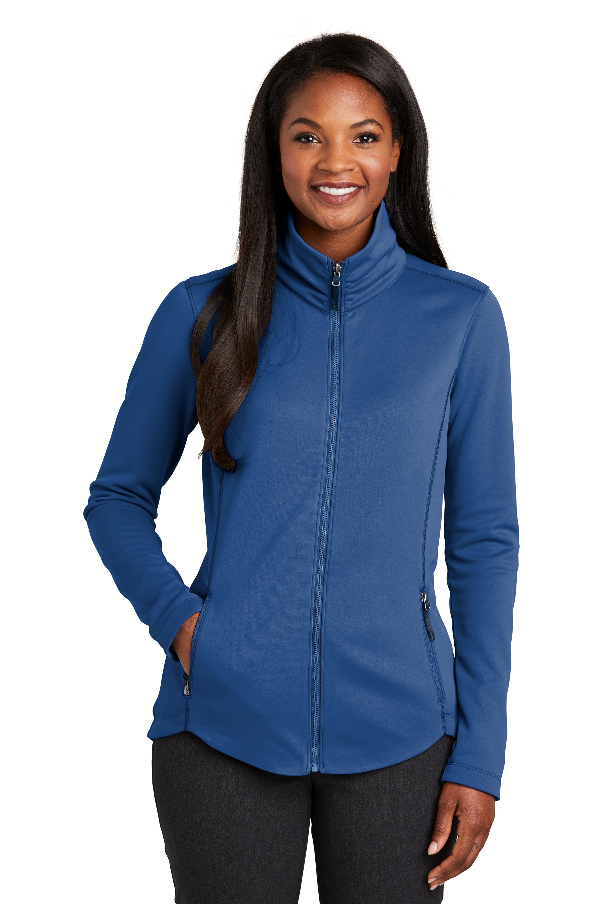 Refined Port Authority® Ladies' Collective Smooth Fleece Jacket