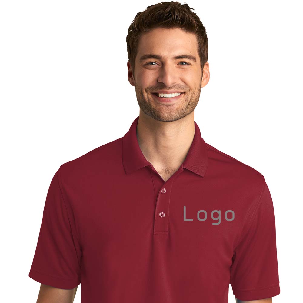 Custom Professional UV Micro-Mesh Polo for men