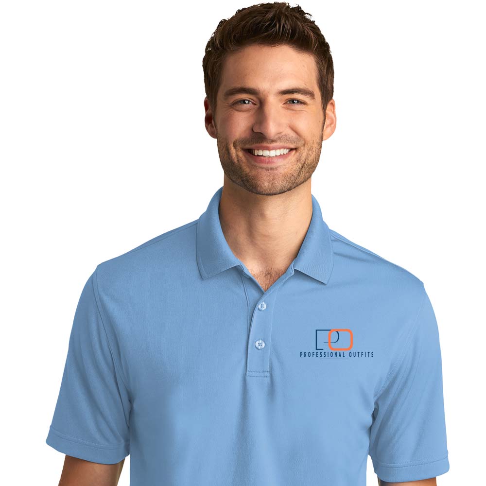 Custom Professional UV Micro-Mesh Polo for men