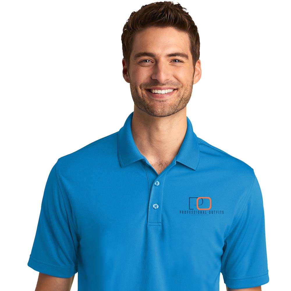 Custom Professional UV Micro-Mesh Polo for men