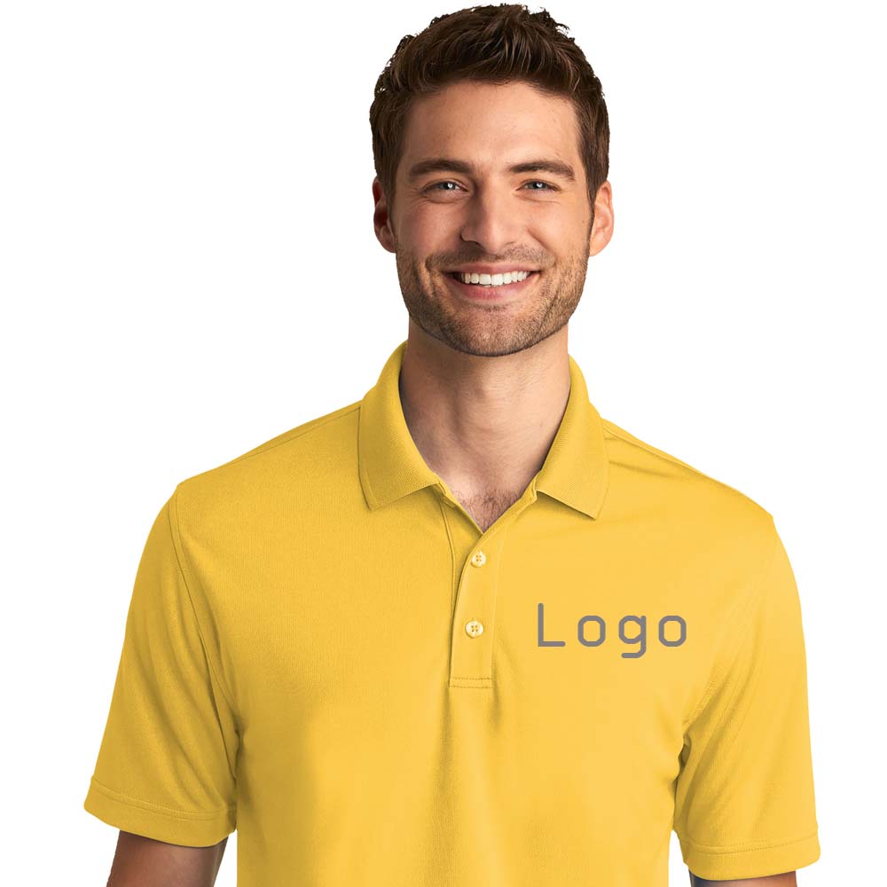 Custom Professional UV Micro-Mesh Polo for men