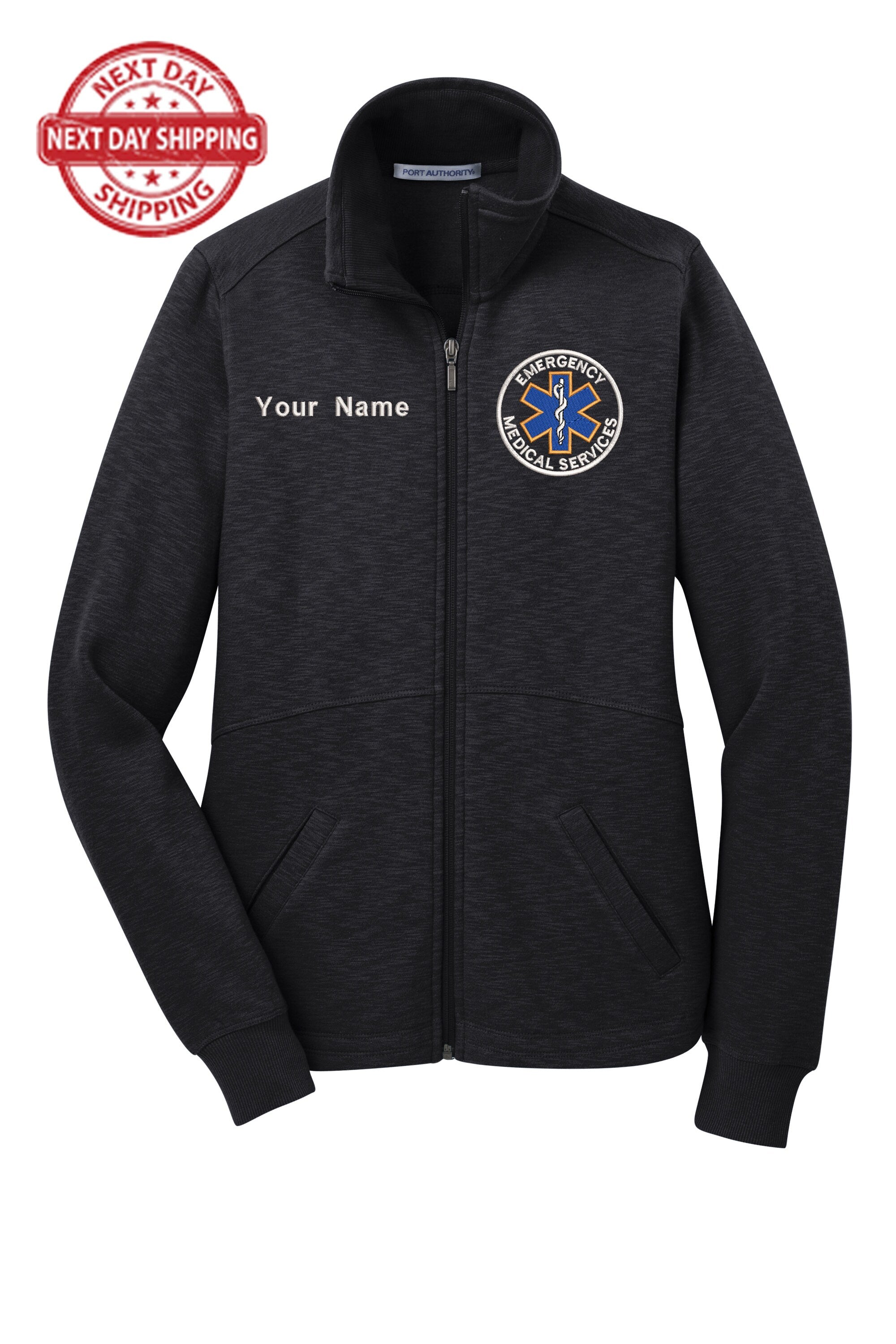 Personalized Emt Ems Paramedic Full Zip Fleece Jacket - deals Embroidered. Emt Ems Paramedic Digi Stripe Fleece Jacket. Emt Gift. Ems Gift. F231