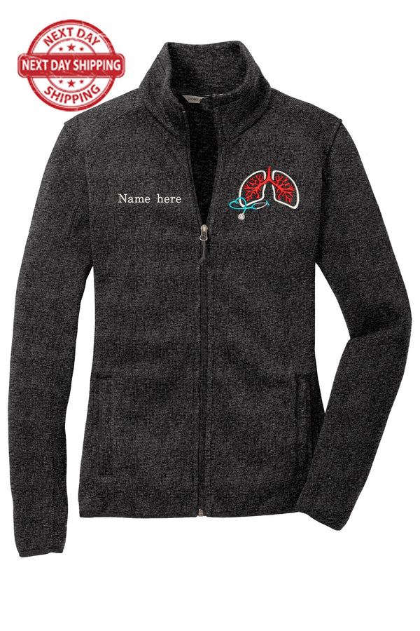 Custom Respiratory Therapist Sports Jacket - Personalized Frontliner Nursing Jacket, Healthcare Worker Apparel, Customized Sportswear